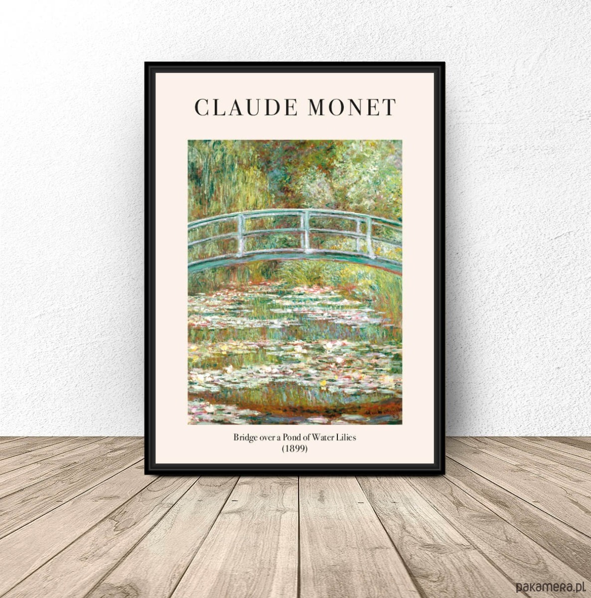 Plakat Reprodukcja Mostek Japo Ski Claude Monet Pakamera Pl