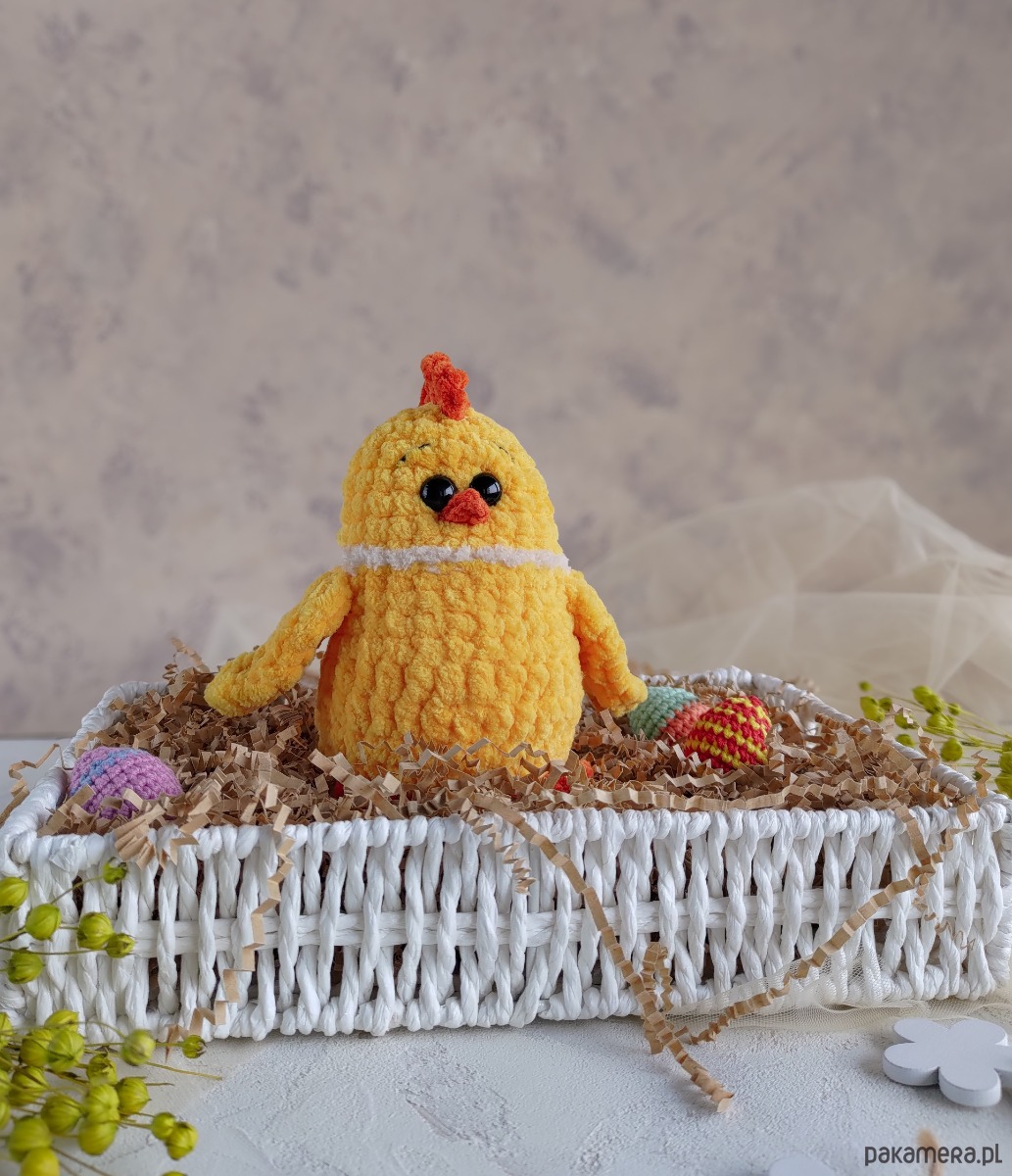 misie i maskotki Mini kurczaczek, Maskotka kurczak, Prezent dla dziecka 4