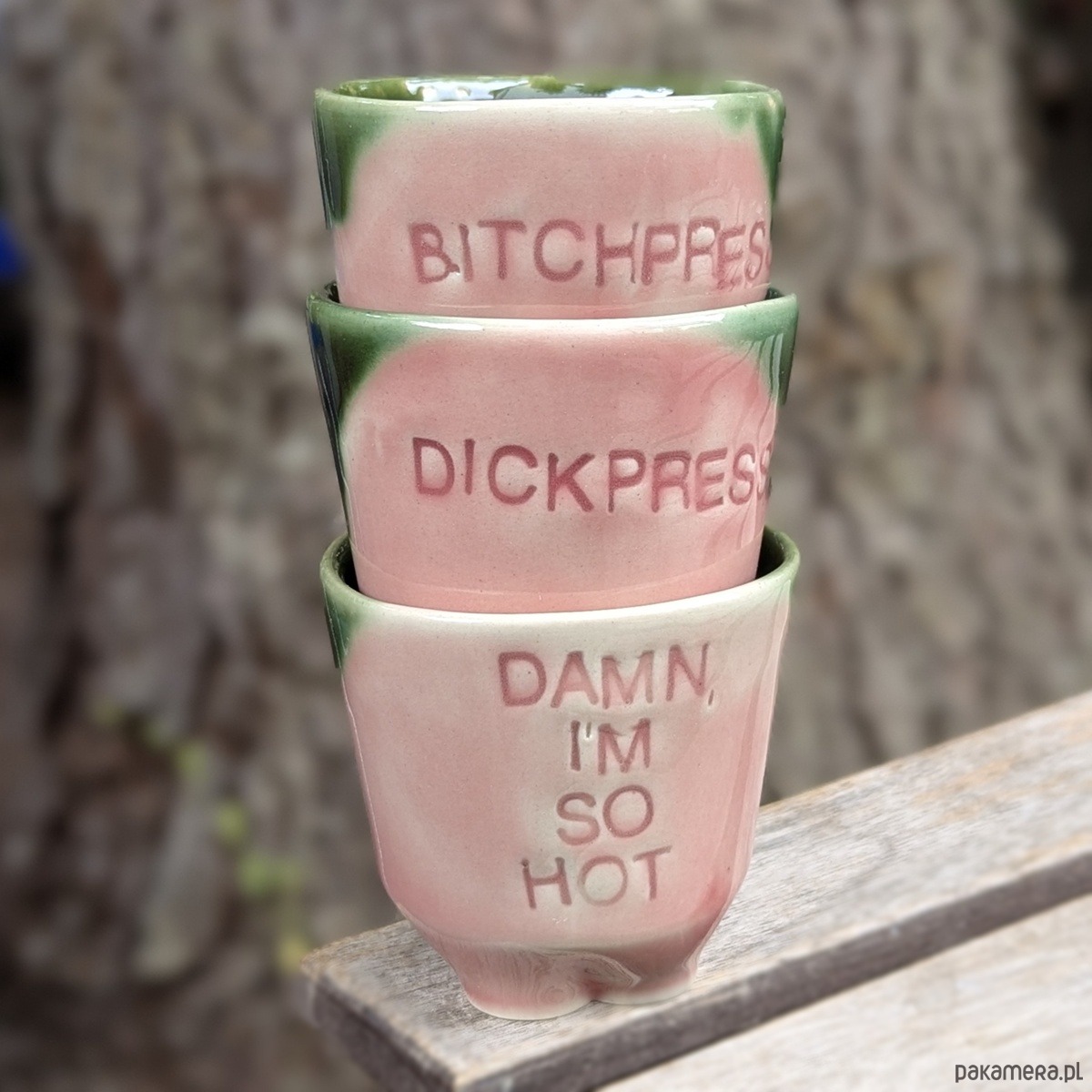 filiżanki DAMN, I'M SO HOT, czarka espresso, 80 ml 4