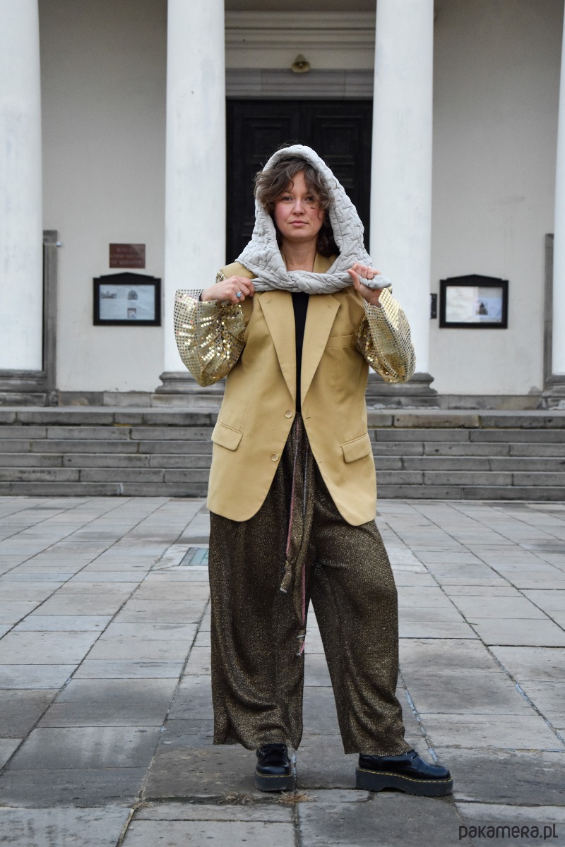 marynarki damskie Marynarka Yellow Gold 1