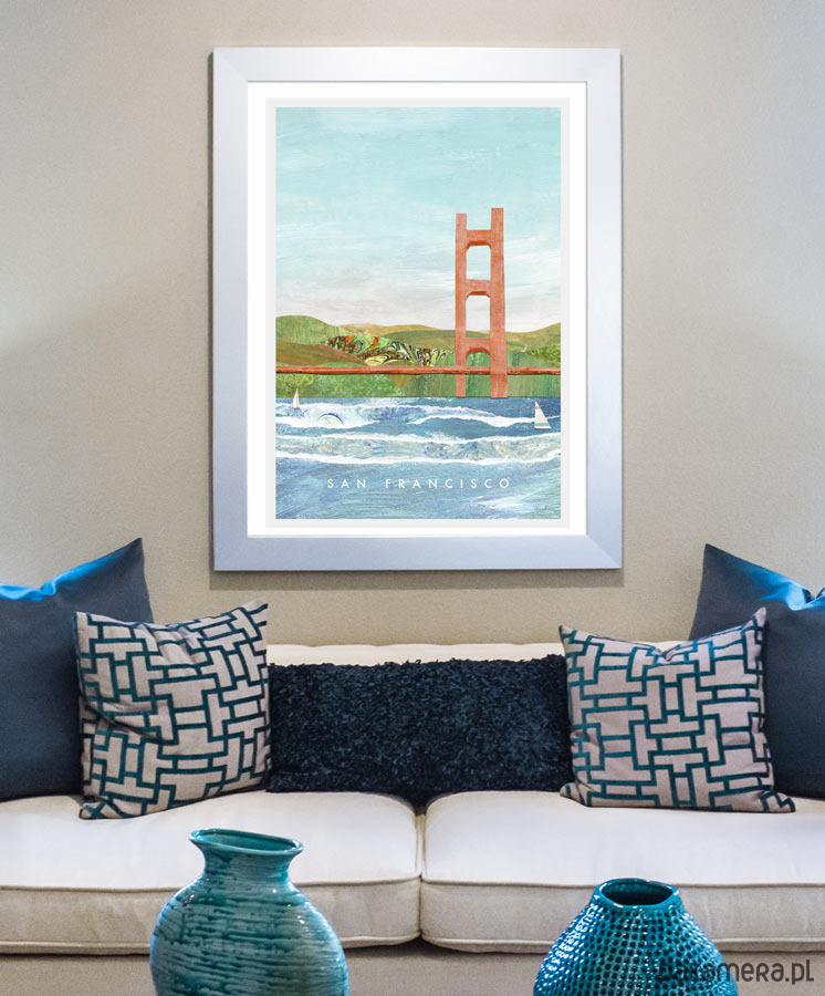 plakaty San Francisco - vintage plakat art giclee 2