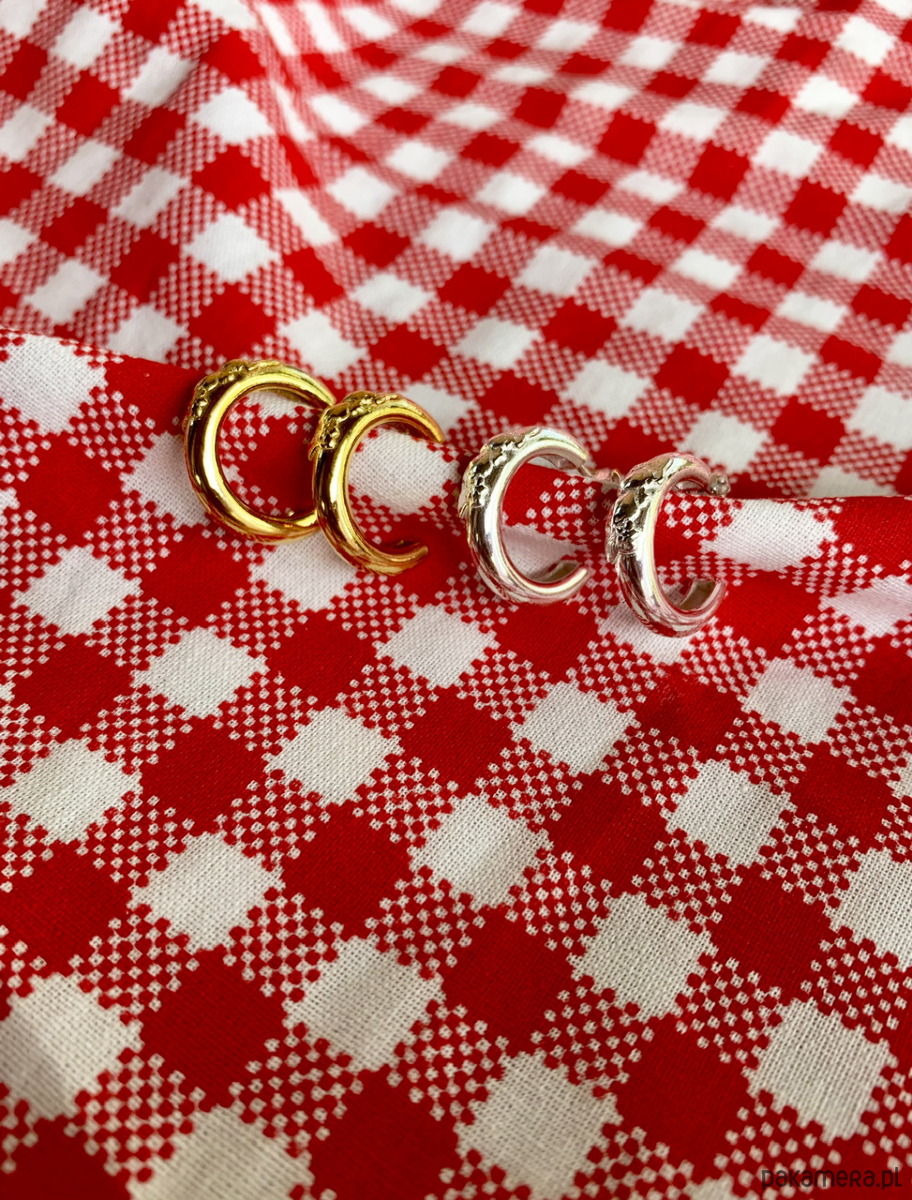 kolczyki srebrne Wyprzedaż wzoru -25% Truskawka Fragole- kolczyki srebrne- Strawberries & Che... 3