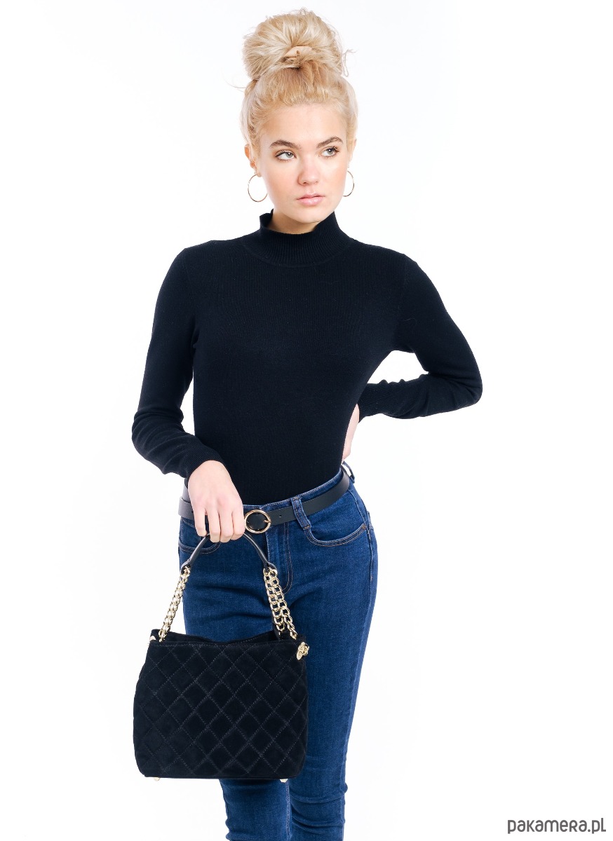 torby na ramię Torebka Skórzana - pikowana  (6963) 3