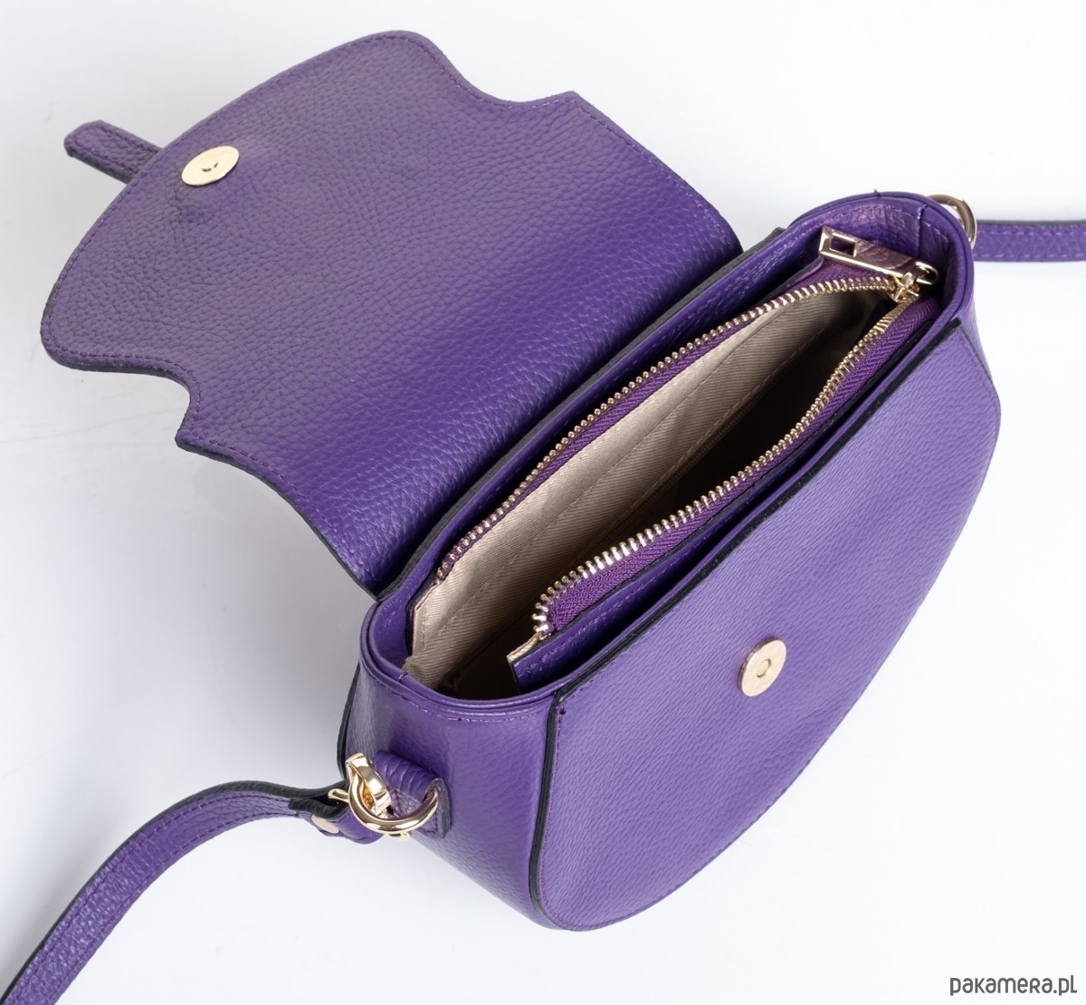 torby na ramię Torebka skórzana z wymiennymi paskami  (7136) 4