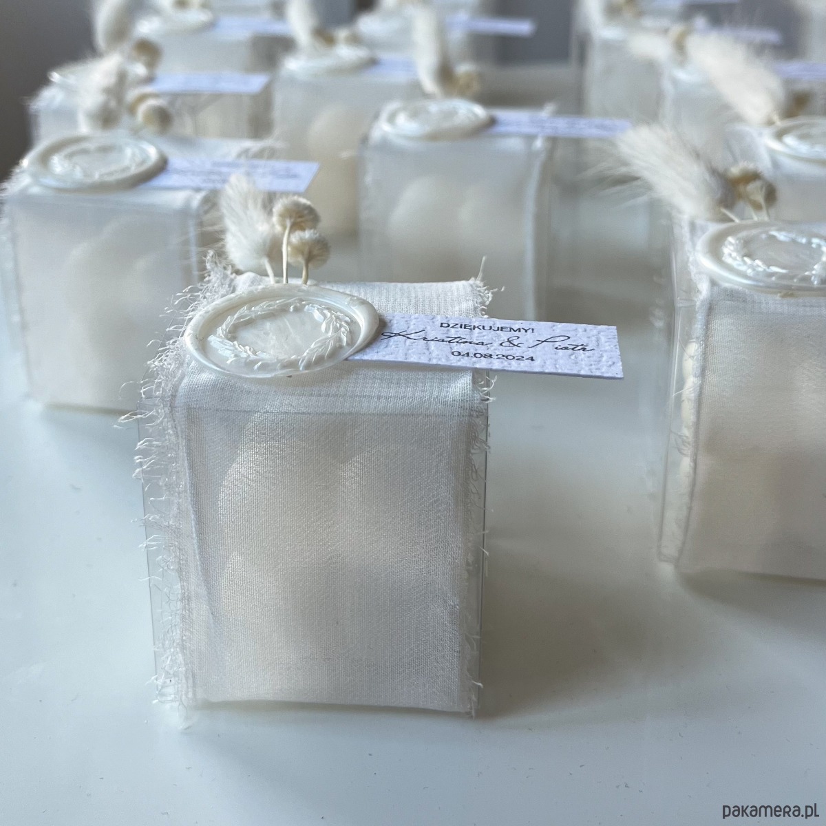 zaproszenia i kartki na ślub Podziękowanie dla gości Wesele 10 sztuk 2