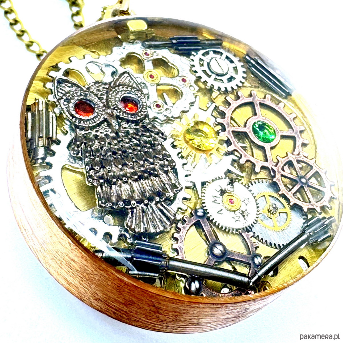 wisiory WISIOR dwustronny - SOWA (owl)  III - 3D 1