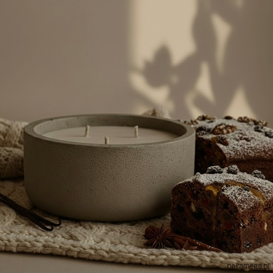 świeczniki i świece Świeca sojowa zapachowa CHRISTMAS CAKE,  215 ml 2