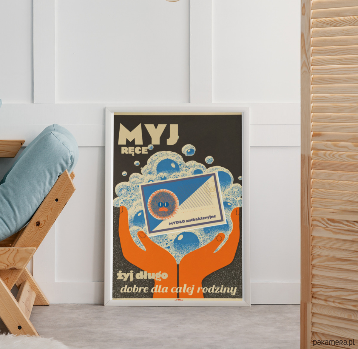 plakaty Plakat myj ręce 1
