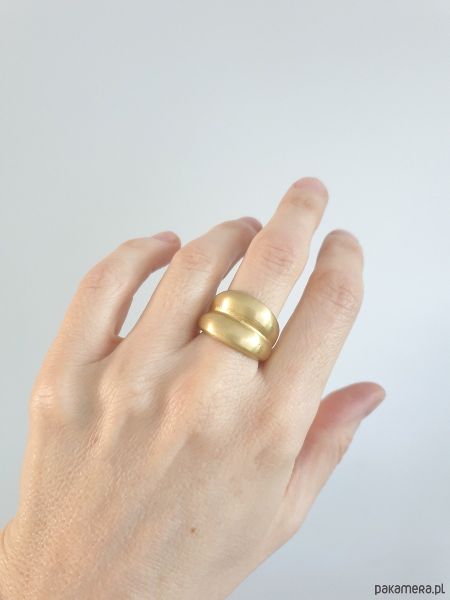 pierścionki złote Pierścionek  ANTYK nr.2, mosiądz 1