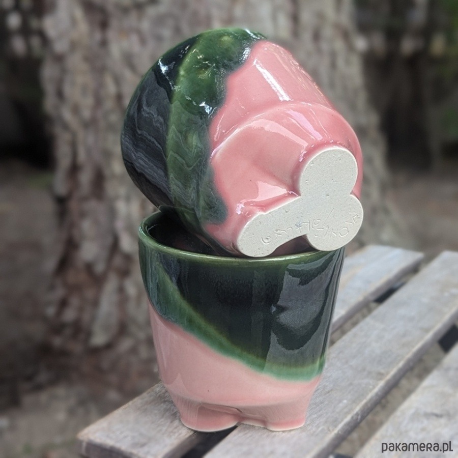 kubki BEZ(KARNY) K*TAS, czarka ceramiczna, 340 ml 3