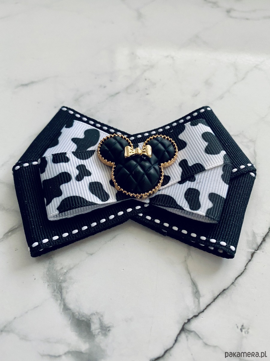 broszki Brosza Black & White MICKEY  Hit! 1szt 4