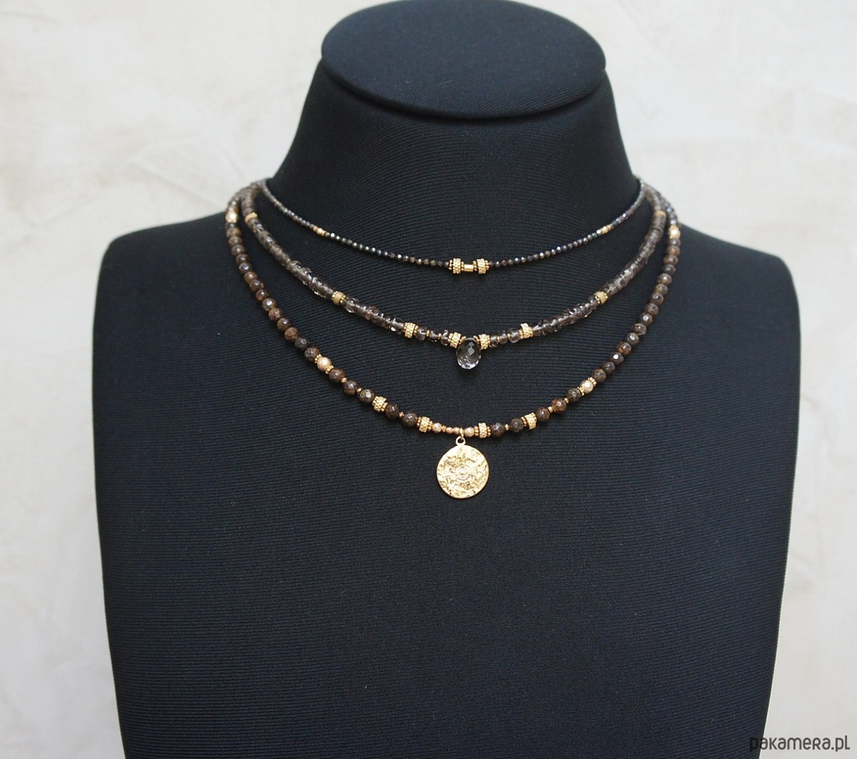 chokery Bronzyt /choker/ 26.10.25 naszyjnik - Szlachetna kolekcja 5