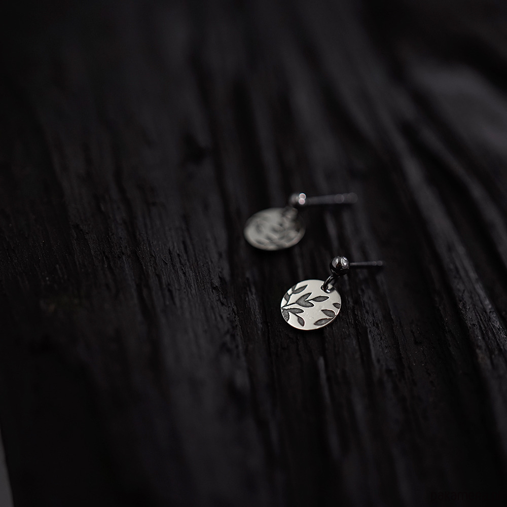 kolczyki srebrne Kolczyki srebrne Olive tree 4