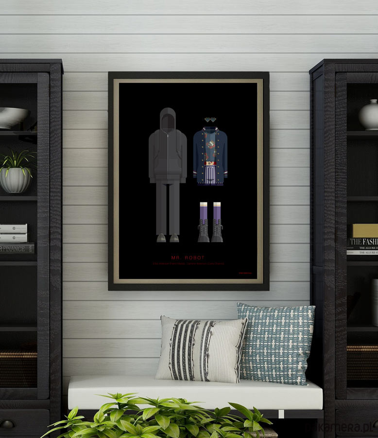 plakaty Mr. Robot - plakat fine art 50x70 cm 6