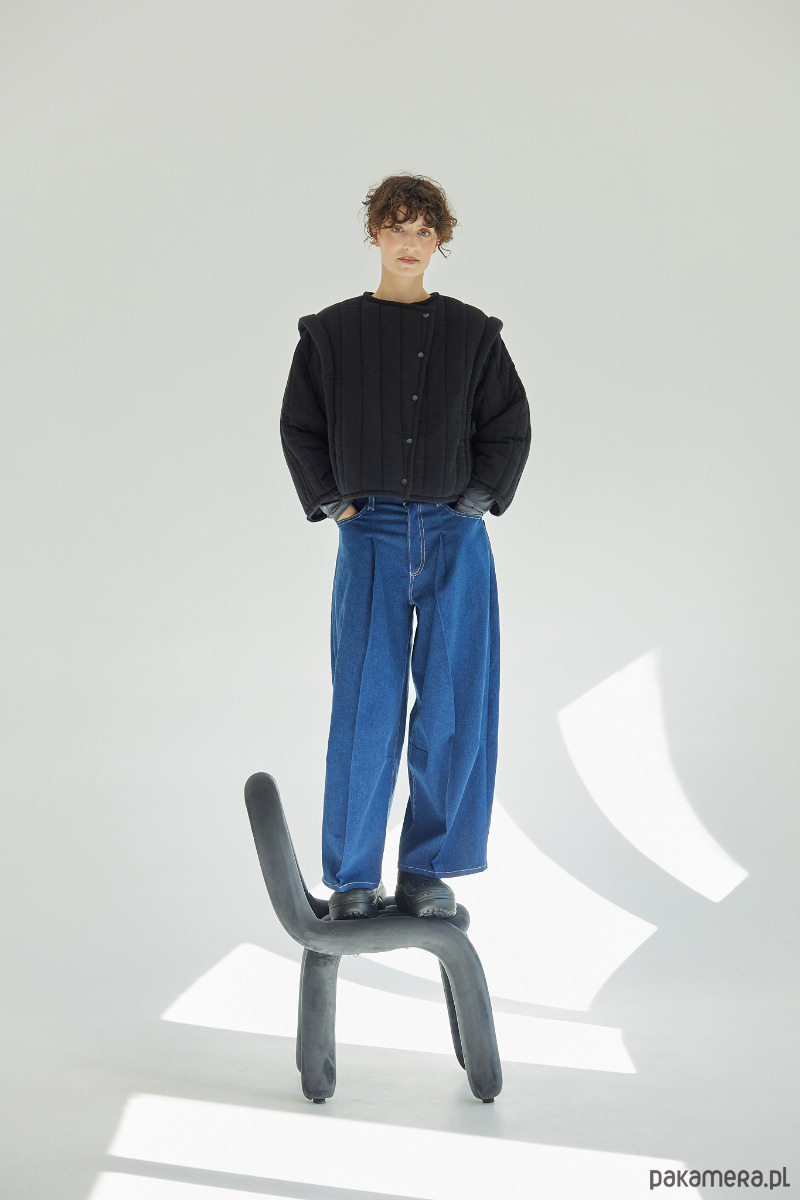 kurtki damskie Kurtka Black Vintage 1