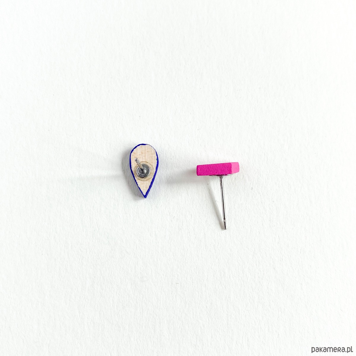 kolczyki drewniane Kolczyki Nie Do Pary MINI 1