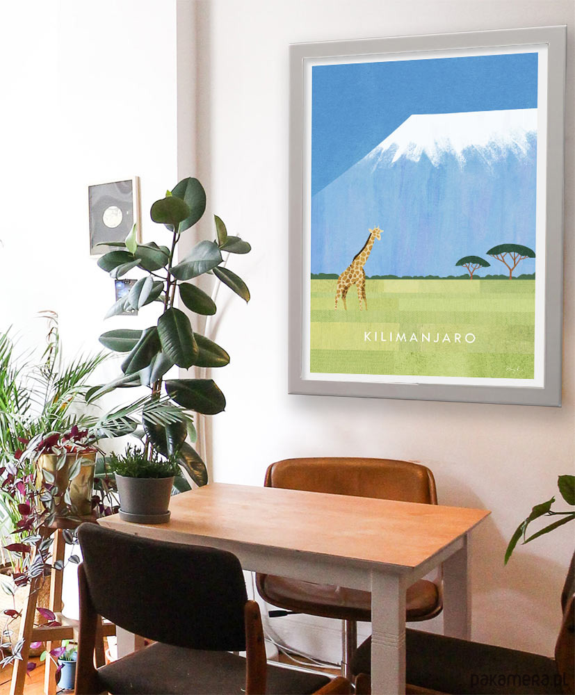 plakaty Kilimandżaro i safari - Tanzania - plakat fine art 3