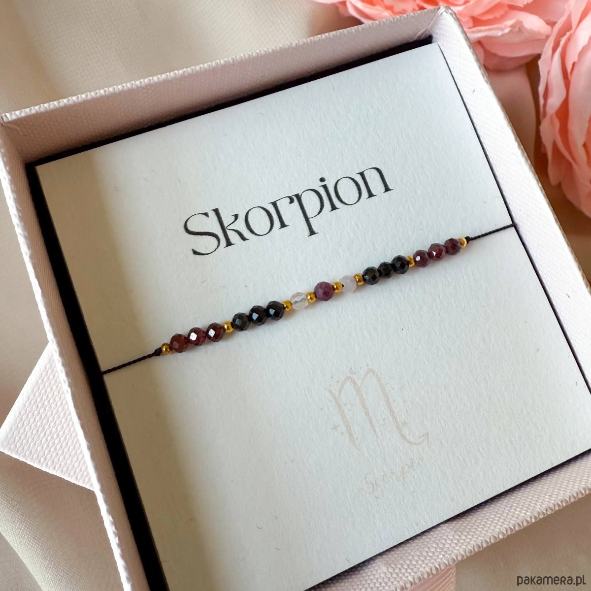 bransoletki na sznurku Bransoletka dla Znaku zodiaku SKORPION 1