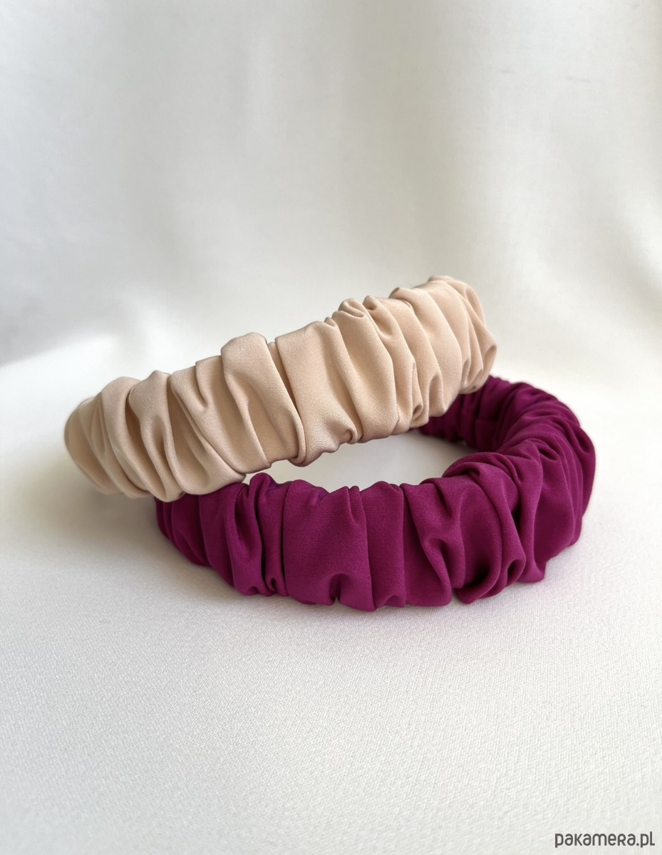 opaski do włosów 2 marszczone opaski do włosów Blushie & Lulu 2