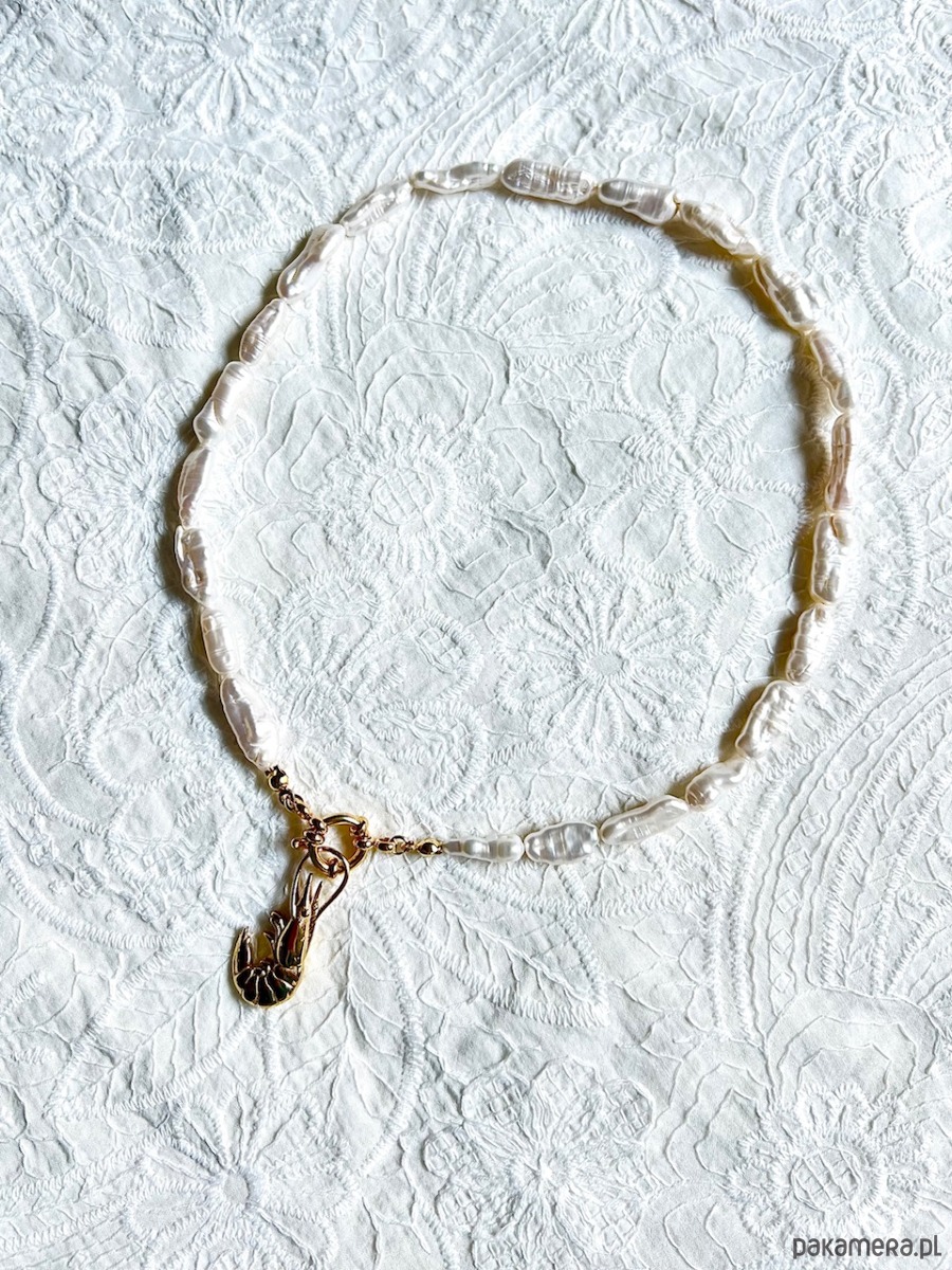 chokery Naszyjnik  Krewetka Gold 3