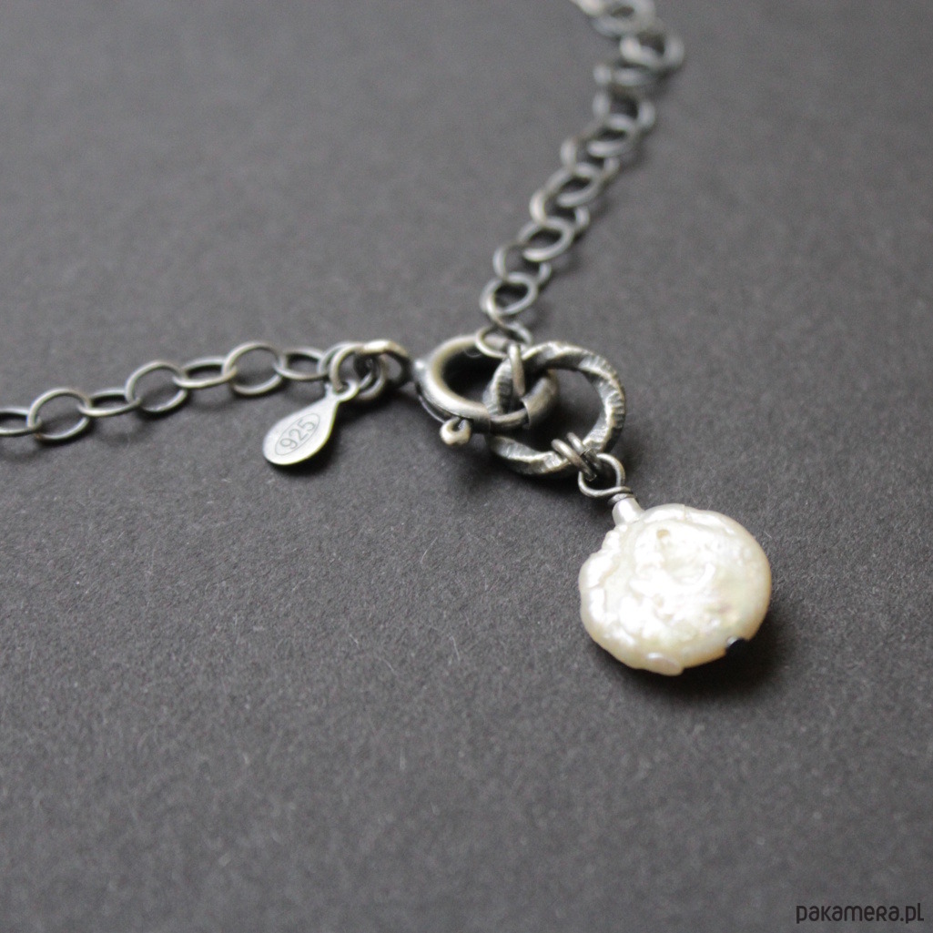 naszyjniki - inne Naszyjnik perła ze szkatułki babci 3