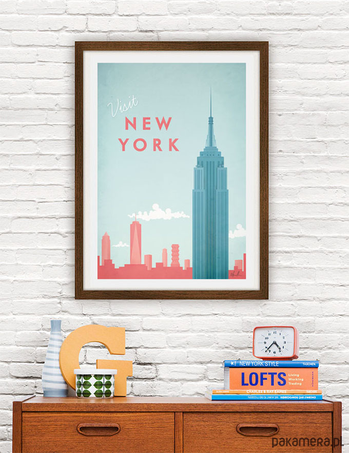 plakaty Nowy Jork - vintage plakat 1