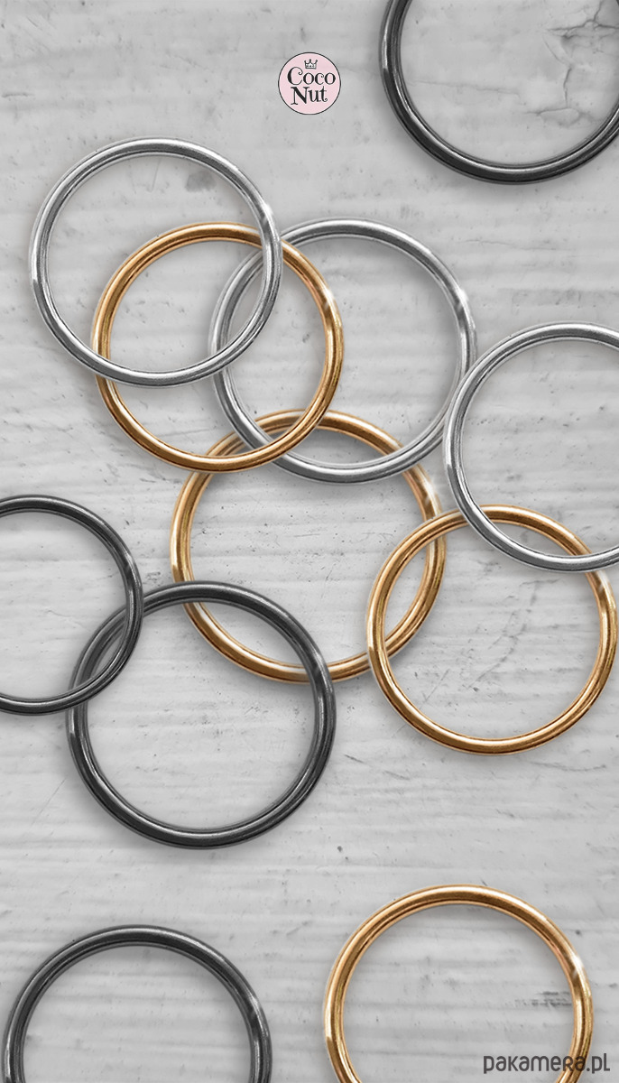 obrączki MIX dowolny: obrączki BASAL srebro 1