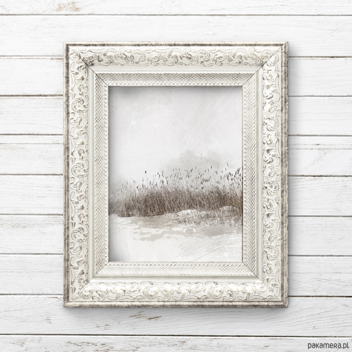 plakaty Plakat Trawy w Śniegu 1