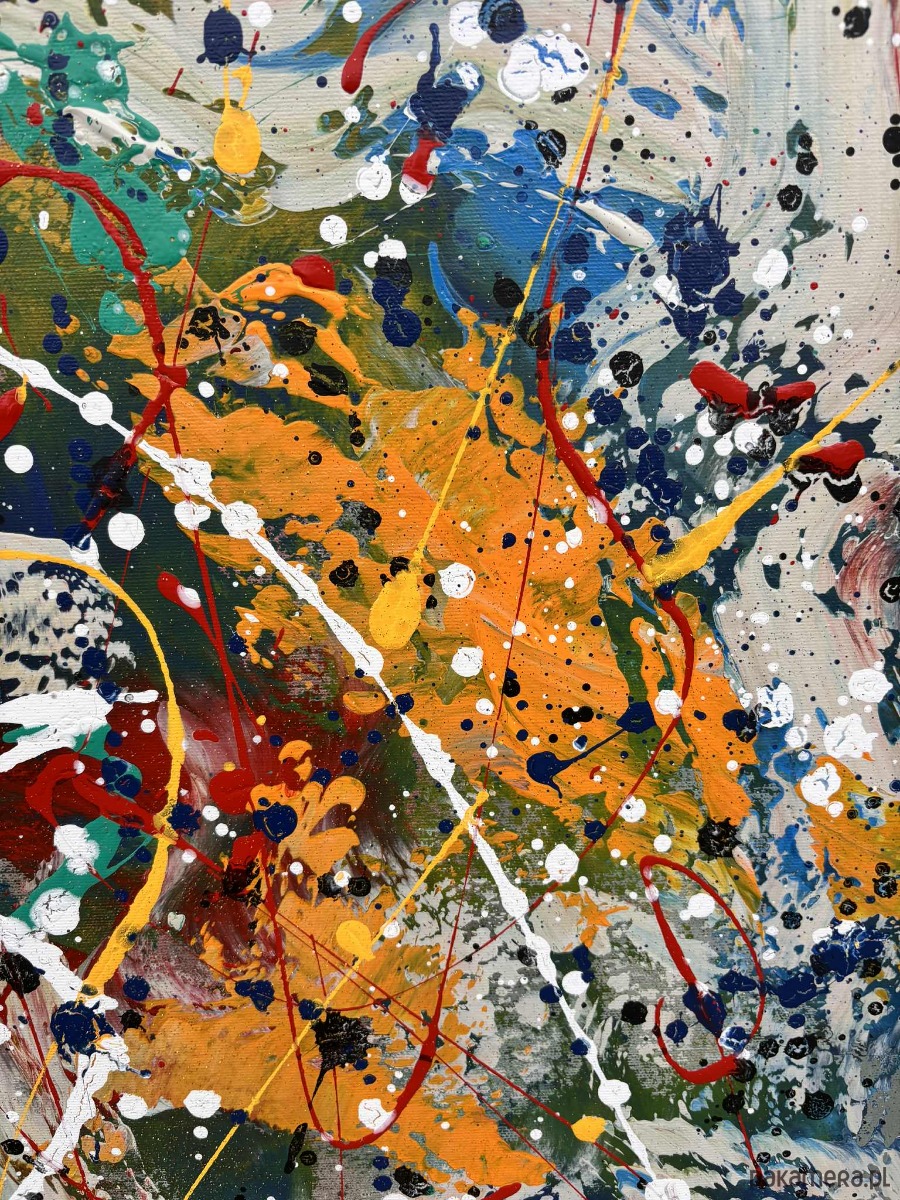obrazy Yellow spark 9