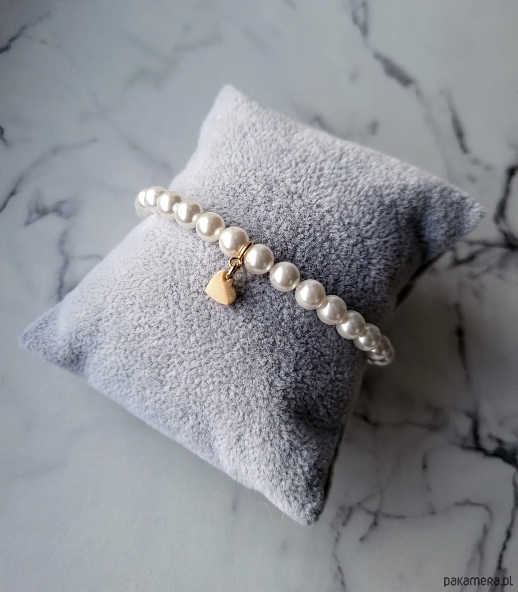 bransoletki z kamieni naturalnych Bransoletka z zawieszką perły Luxury Me 4
