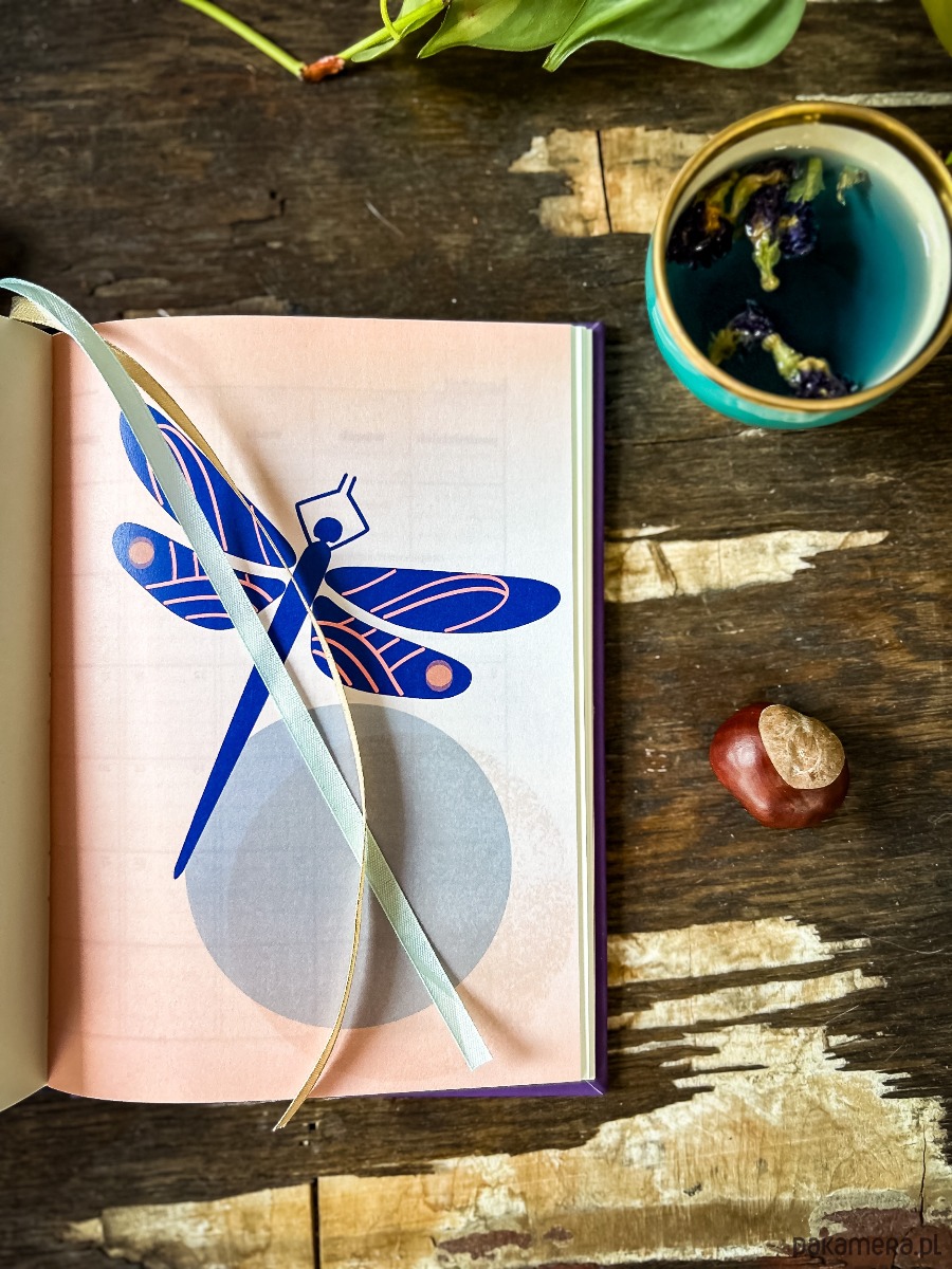 kalendarze i plannery Ręcznie szyty kalendarz dzienny 1