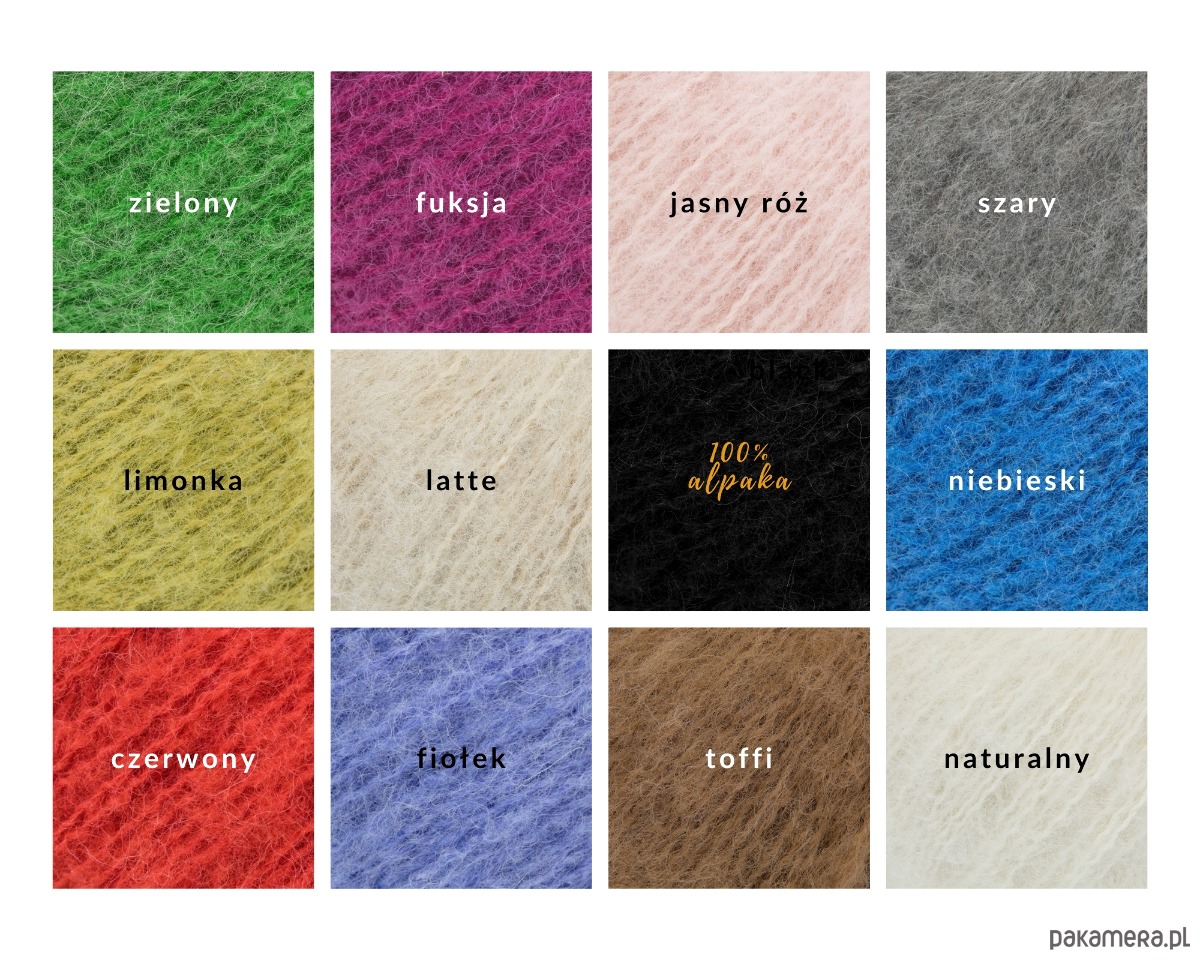 szale damskie Komin z alpaki LULLABY 5