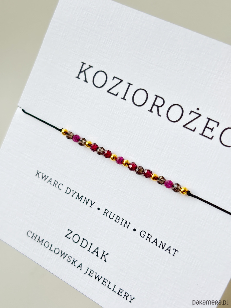 bransoletki na sznurku Zodiak bransoletka KOZIOROŻEC 4