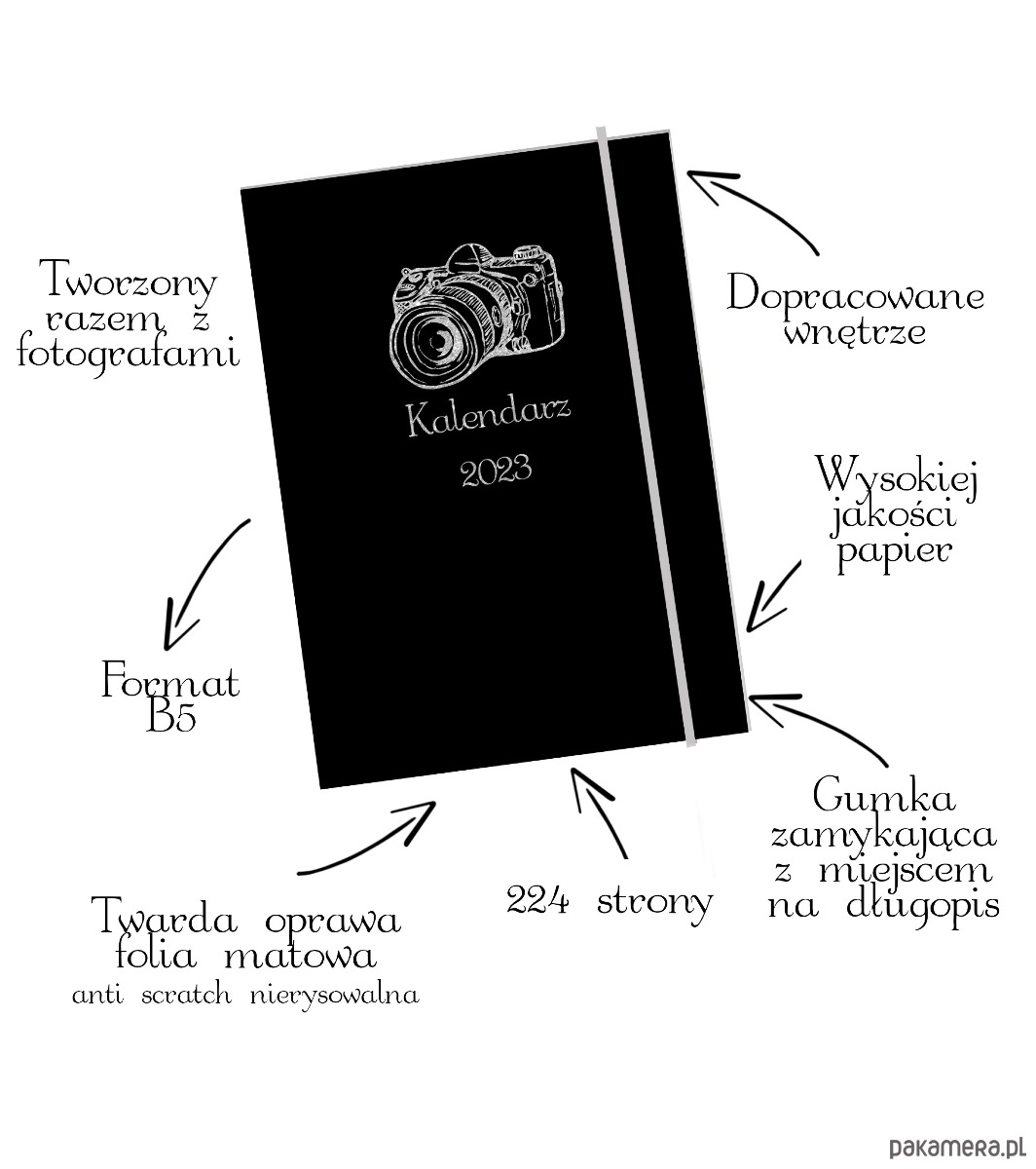 kalendarze i plannery Kalendarz dla fotografa APARAT 2023 1