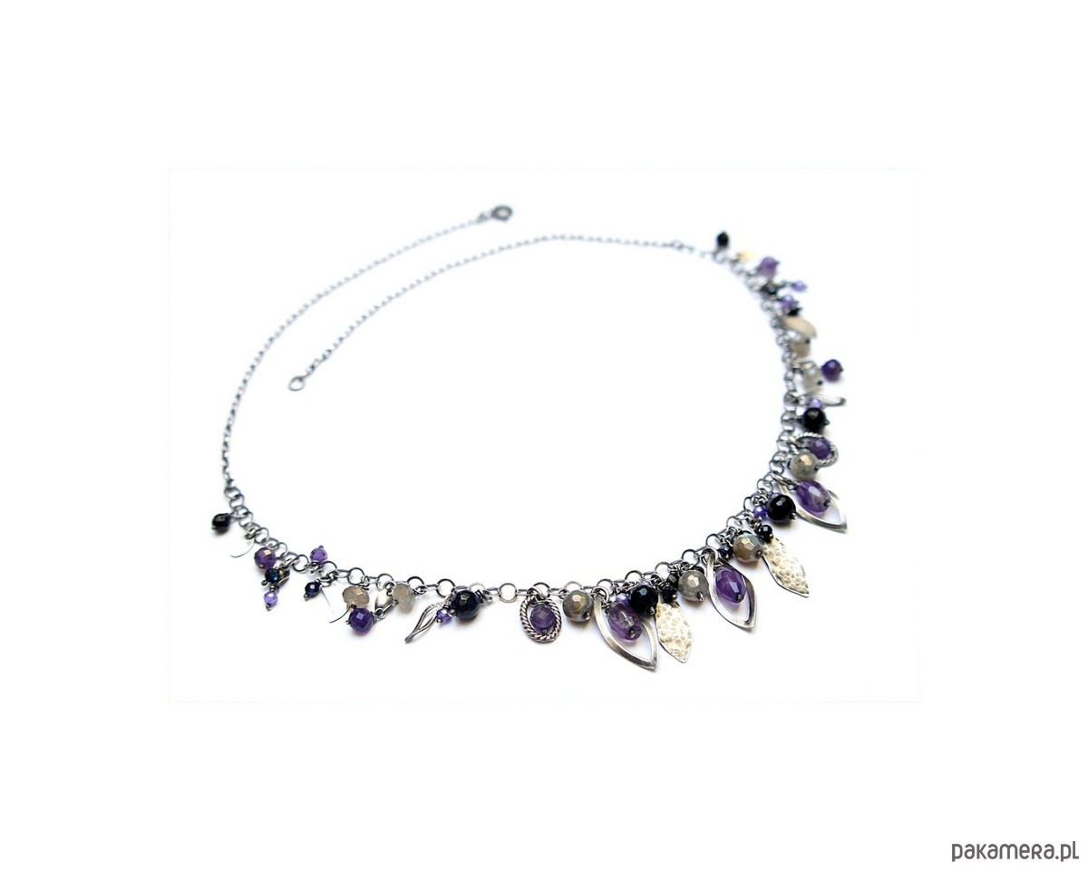 srebrne naszyjniki Liryczny vol. 3  naszyjnik 2