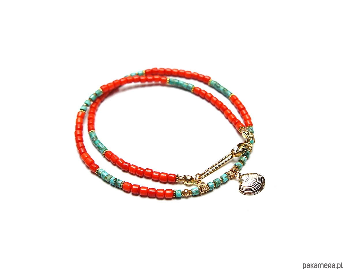 chokery Sea collection - Koral orange vol 3 /choker/ 10.07.25 4