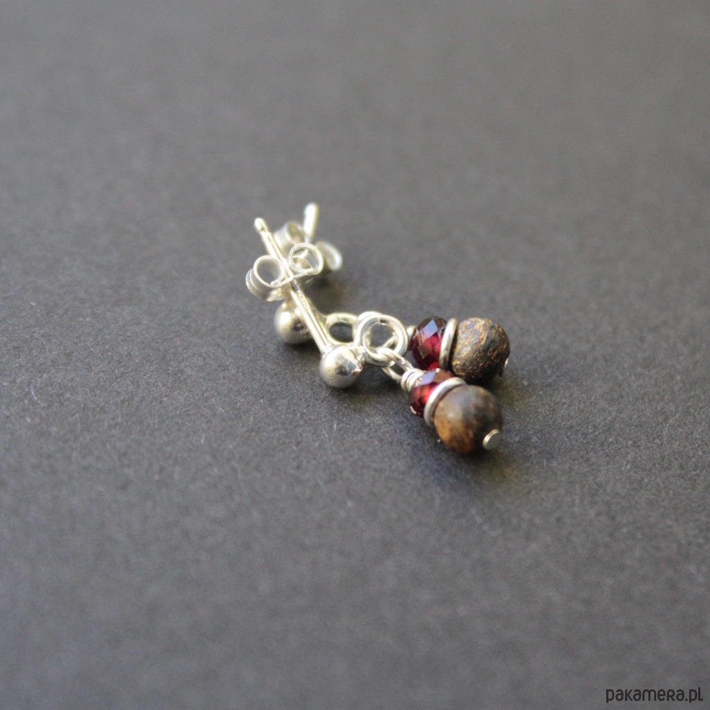 srebrne naszyjniki Naszyjnik czekolada i porto 8