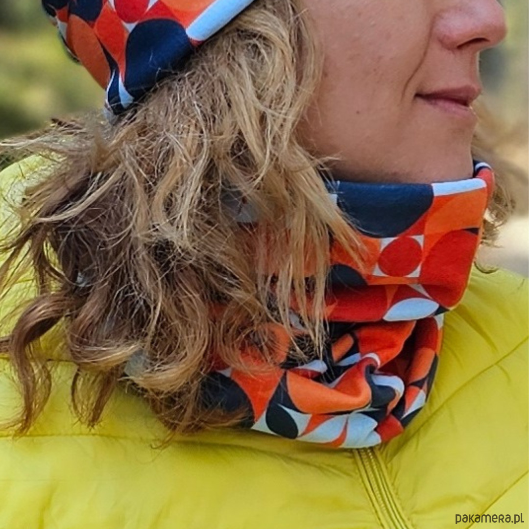 tuby i kominy Komin na zimę jesień męski damski ciepły z ociepleniem polarowym tuba tunel 6