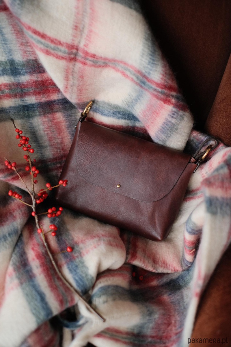 torby na ramię LAGUNA torebka gorzka czekolada 7