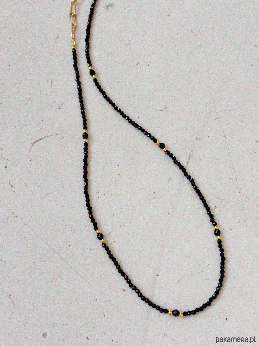 komplet biżuterii Komplet Naszyjnik  i bransoletka onyks 5