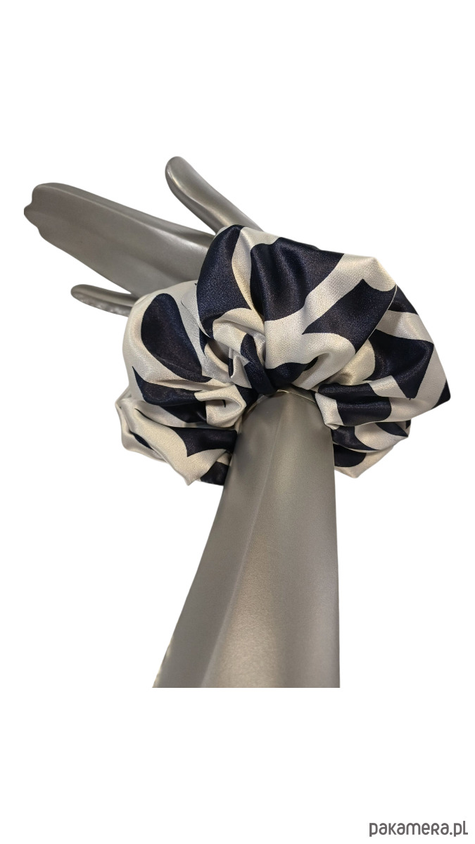 gumki do włosów Scrunchie X XL .Satynowa gumka 3