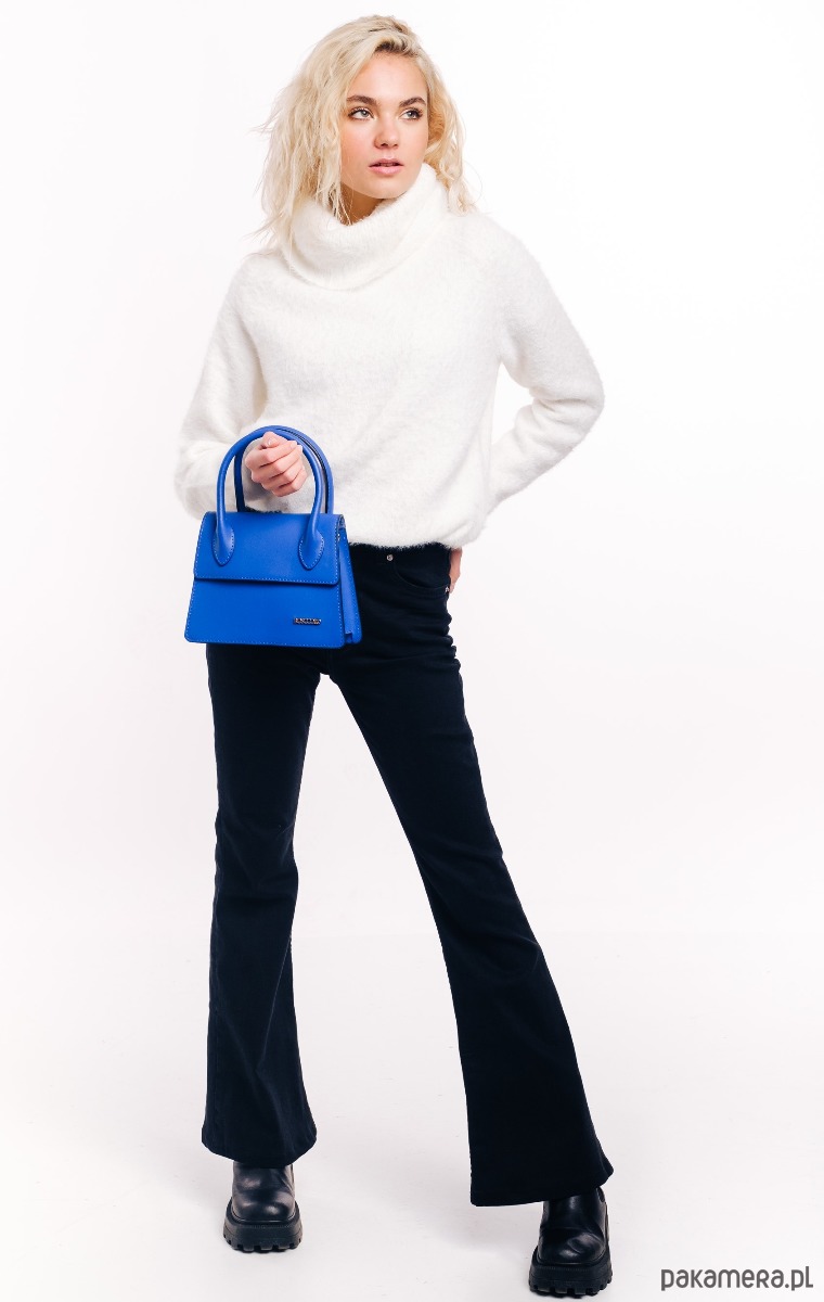 torebki mini Torebka skórzana do ręki i na ramię (6887) 6