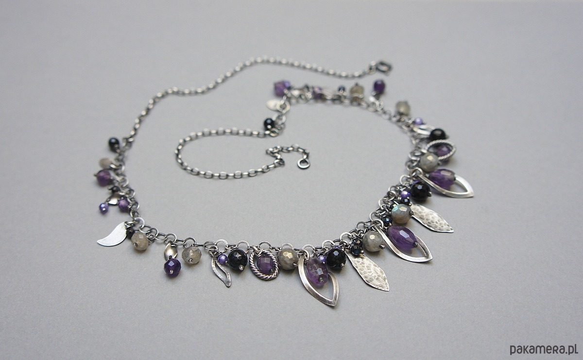 srebrne naszyjniki Liryczny vol. 3  naszyjnik 4