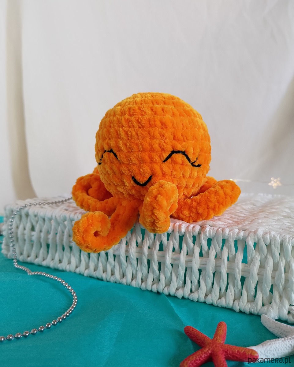 misie i maskotki Ośmiornica pluszowa, Maskotka ośmiorniczka, Prezent dla dziecka 1