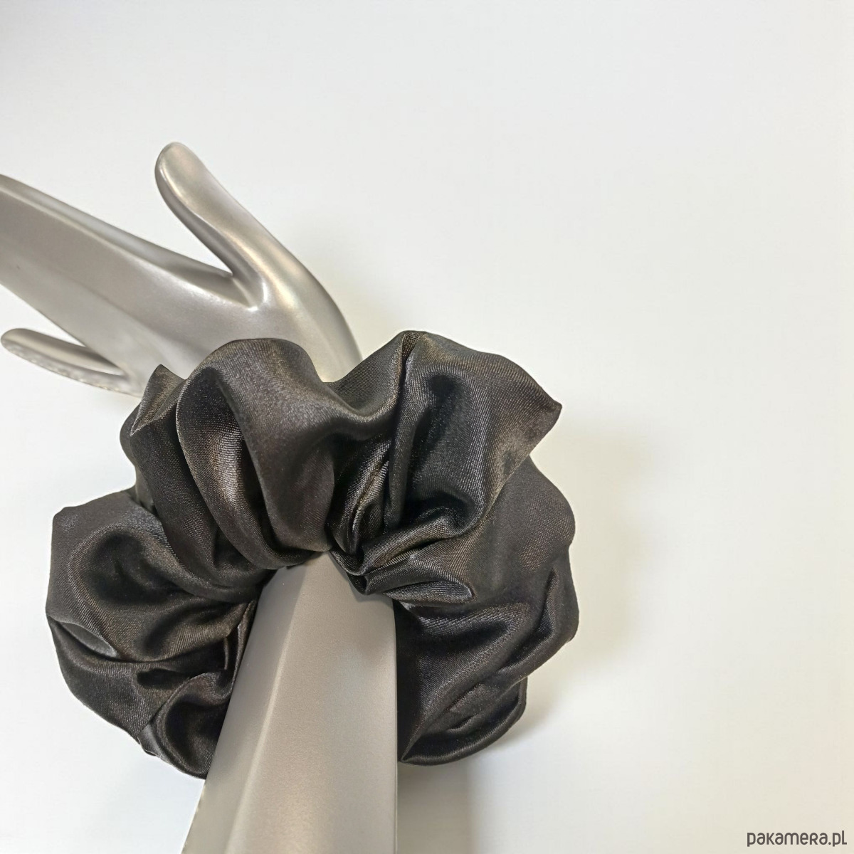 gumki do włosów Scrunchie X XL .2 satynowe gumki 3