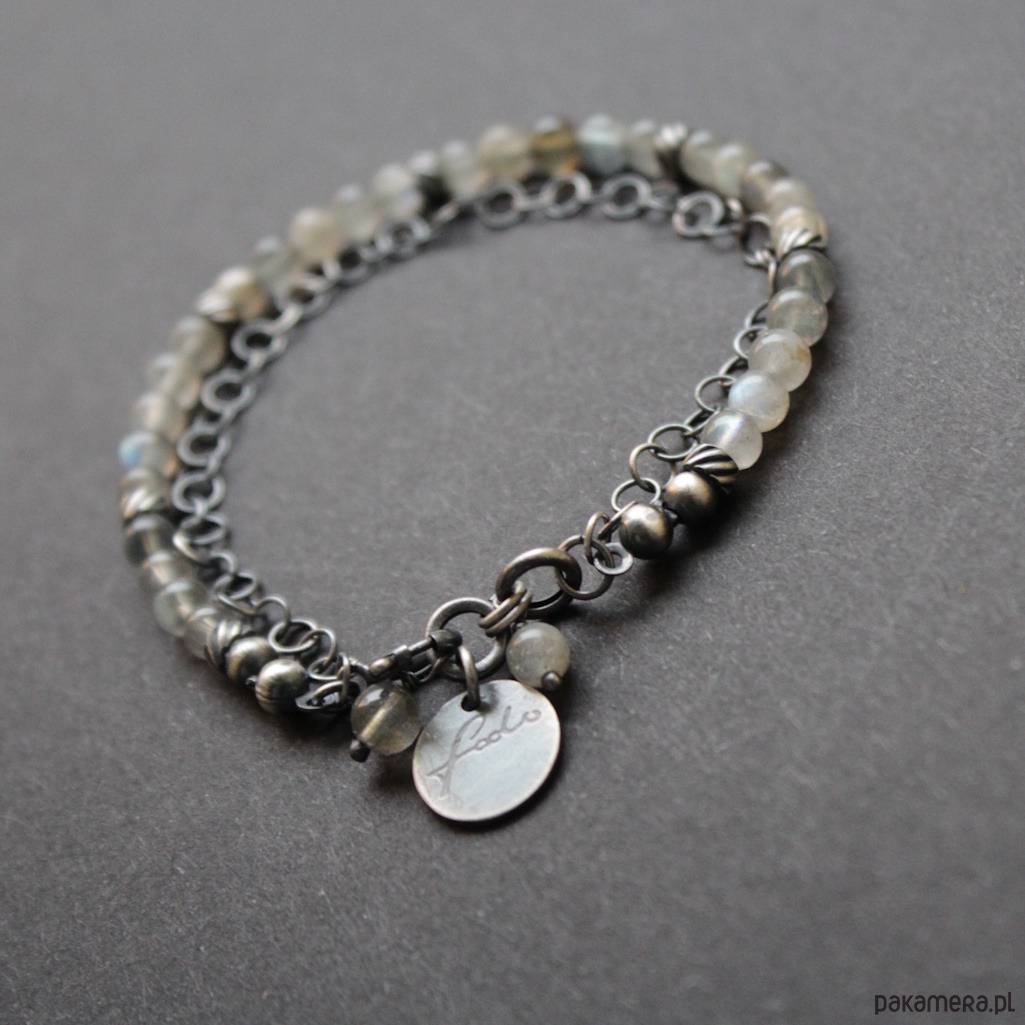 bransoletki z kamieni naturalnych Labradoryty niezywkłe 2