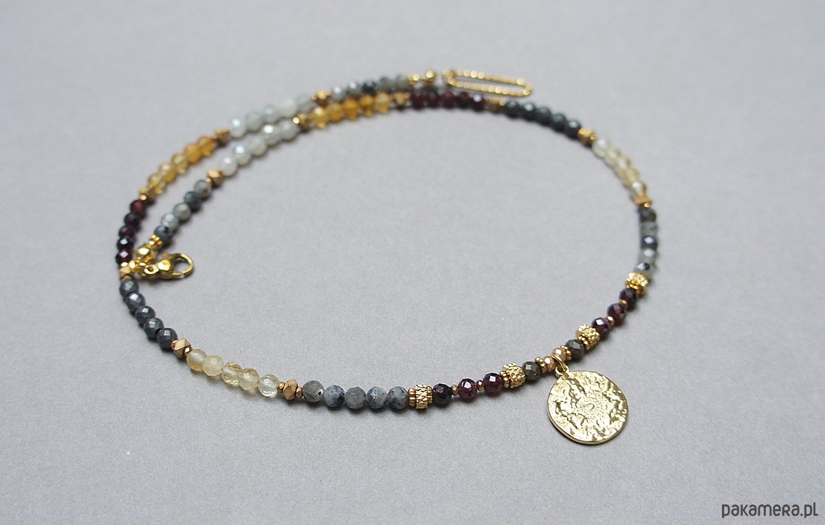 chokery Mix kamieni naturalnych vol. 8 /choker/ 12.09.25  - Szlachetna kolekcja 1