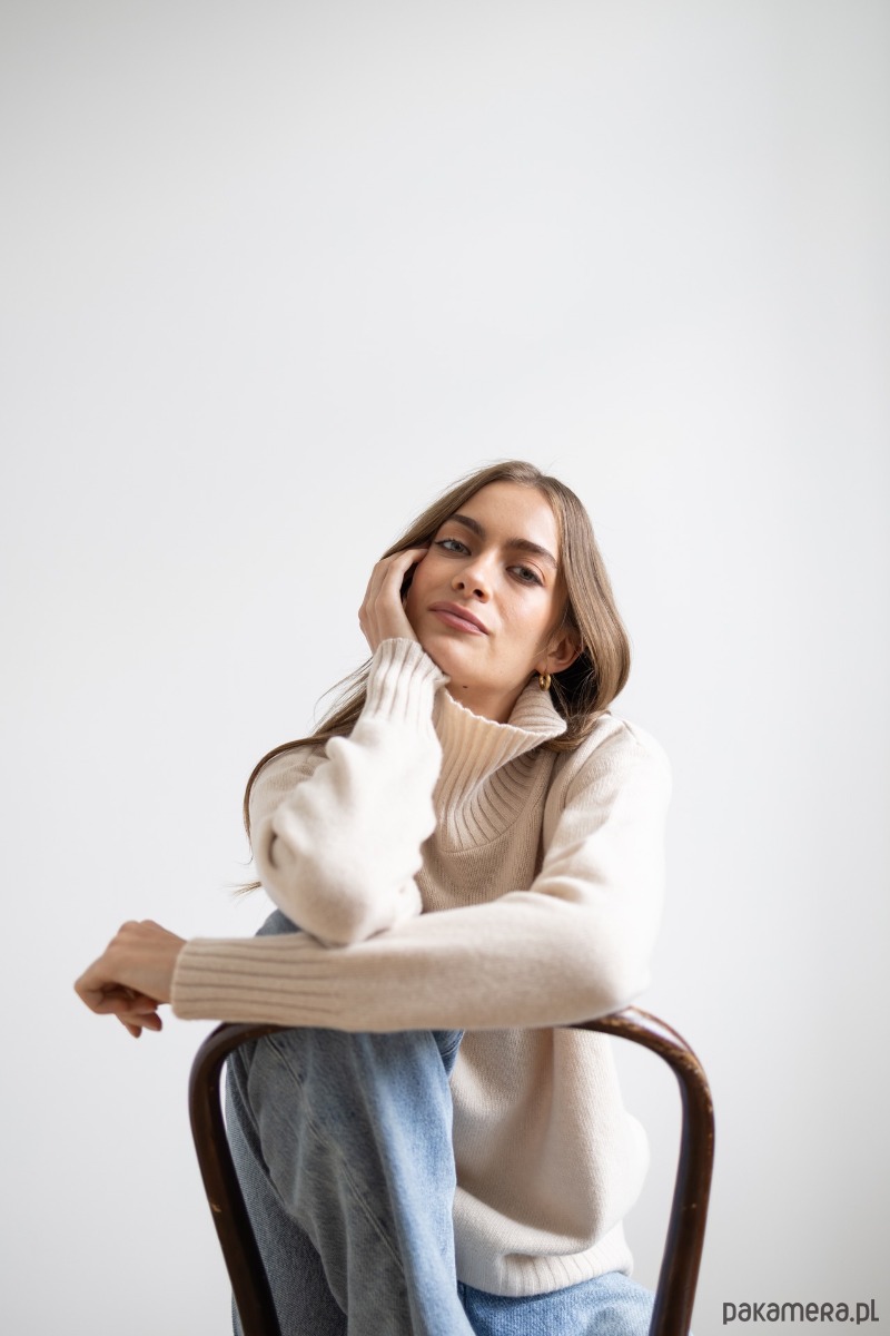 swetry damskie  Golf Nord biszkoptowy 2