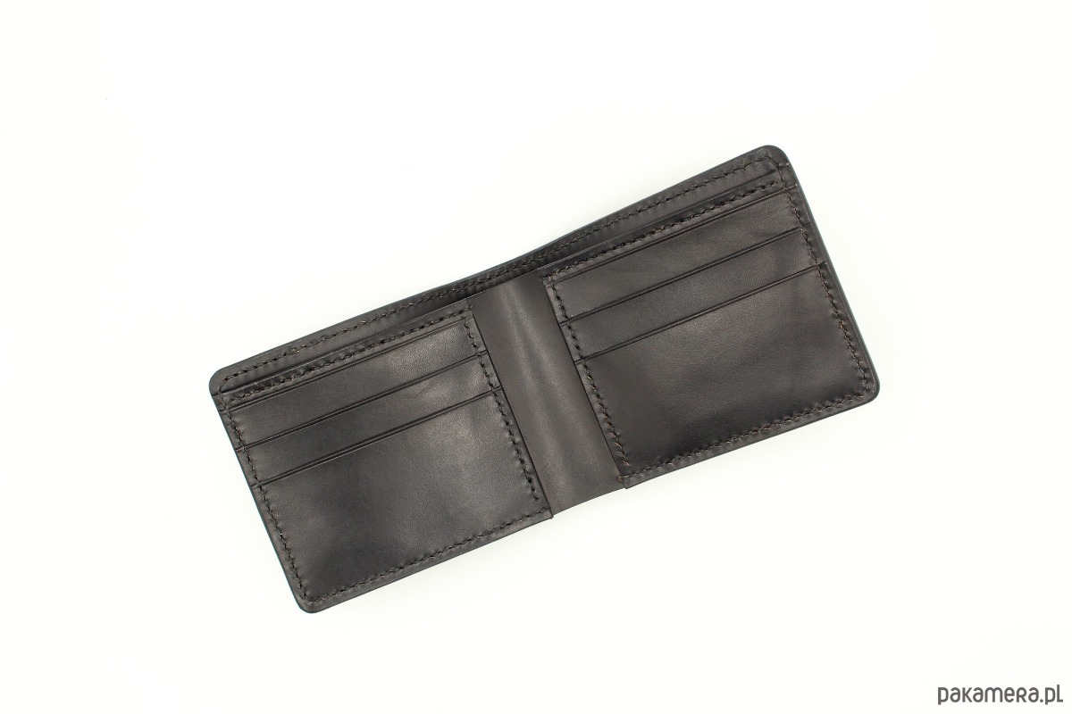 portfele męskie Portfel skórzany klasyczny na banknoty bifold 3