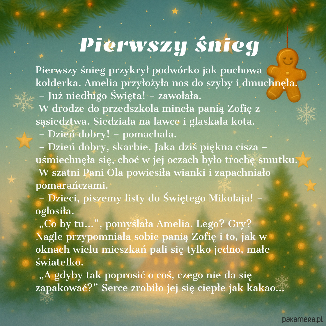 książeczki dla dzieci "Spotkanie z Mikołajem" książeczka personalizowana 1